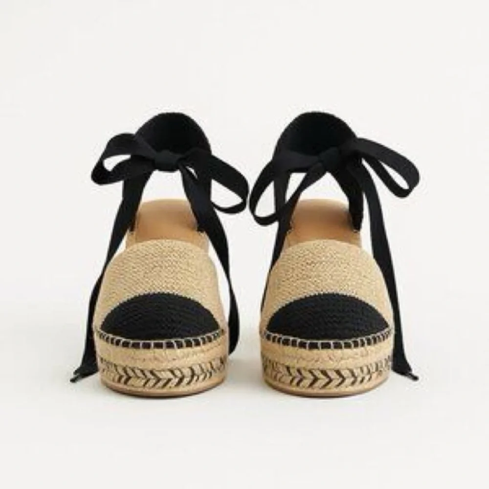 Free People Island Time Wrap Espadrilles Boho Crochet Handmade Spain EU 39 NIB